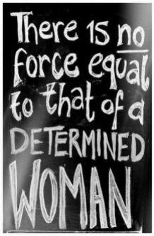 Determinded Woman